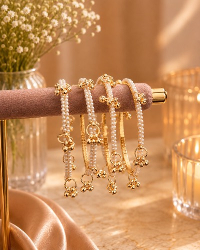 Pearl Kashmiri Bangle — Bangles, RW1235