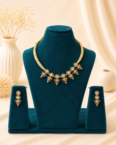 Gold Plated Necklace — Necklace, RW2033