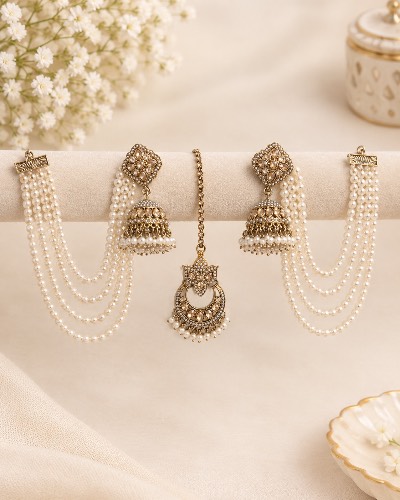 Kundan Tikka Set — Tikka Set, RW2626