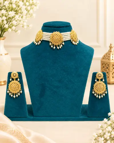 Gold Plated Necklace — Necklace, RW2674