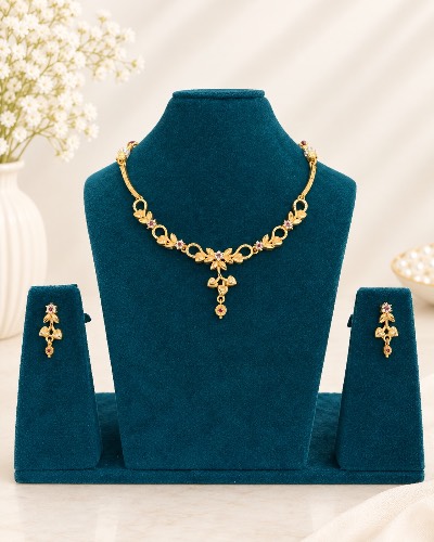 Gold Plated Necklace — Necklace, RW2659