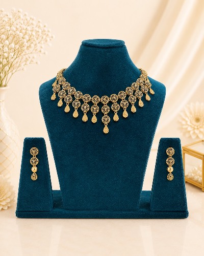 Gold Plated Necklace — Necklace, RW2045