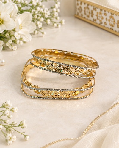 Gold Plated Bangles — Bangles, RW2420