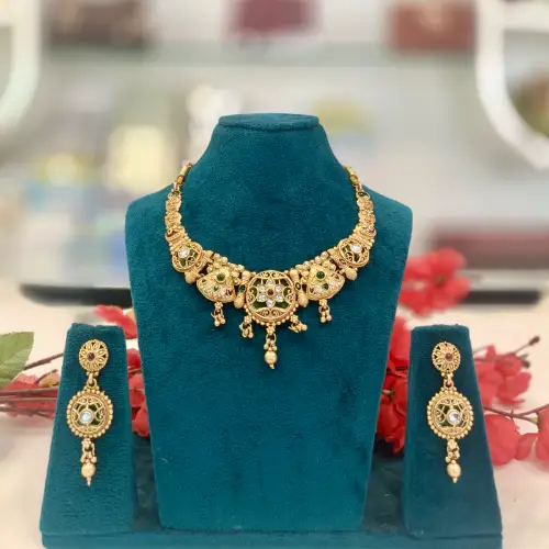 Heritage Gold Plated — Necklace, RW1084