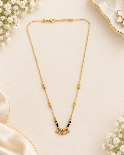 Gold Plated Mangalsutra — Mangalsutra, RW2630