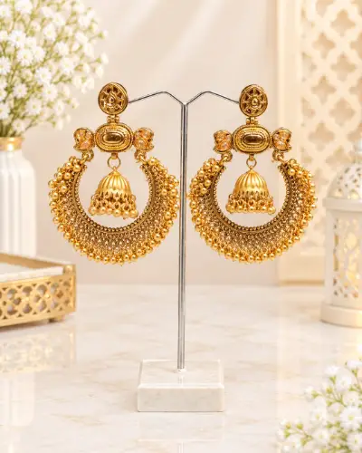 Gold Plated Earring — Earring, RW2489