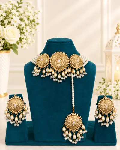 Gold Plated Necklace — Necklace, RW2611