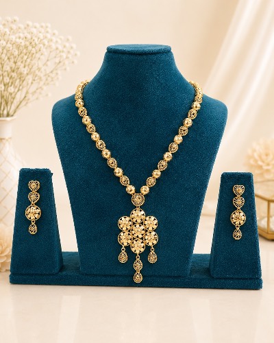 Gold Plated Necklace — Necklace, RW2044