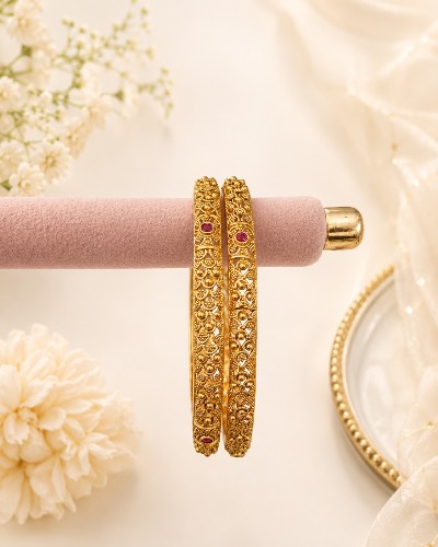 Gold Plated Bangles — Bangles, RW2166
