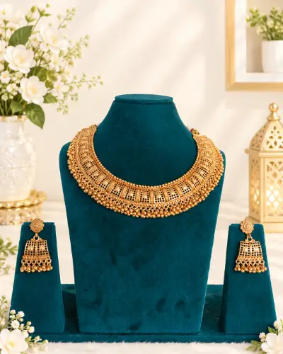 Gold Plated Necklace — Necklace, RW2769