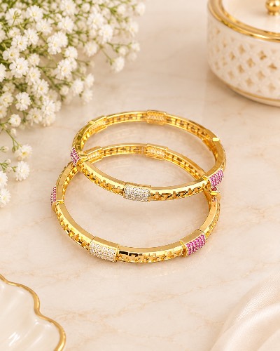 Gold Plated Bangles — Bangles, RW2399