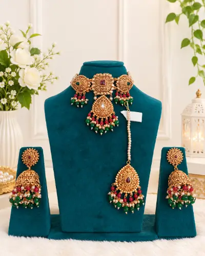 Gold Plated Necklace — Necklace, RW2765