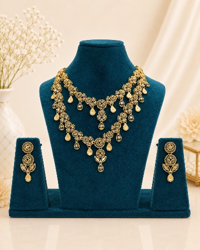 Gold Plated Necklace — Necklace, RW2046