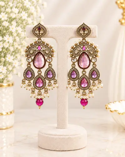 Kundan Earring — Earring, RW2590