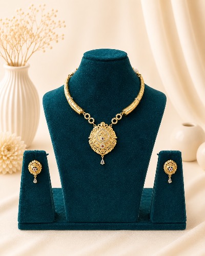 Gold Plated Necklace — Necklace, RW2026