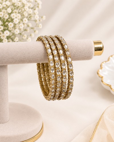 Kundan Bangles — Bangles, RW2389