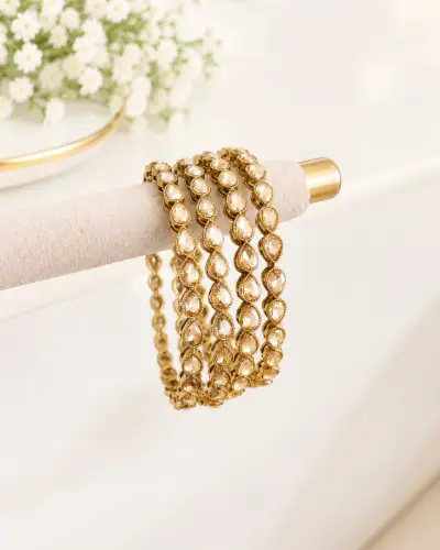 Gold Plated Bangles — Bangles, RW2461