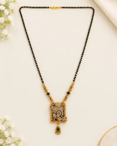 Gold Plated Mangalsutra — Mangalsutra, RW2944