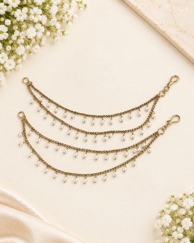 Pearl Ear Chain — Ear Chain, RW2689