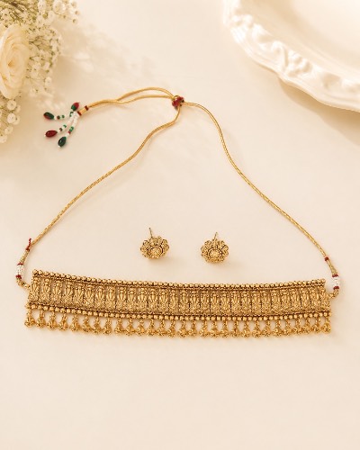 Gold Plated Necklace — Necklace, RW2051