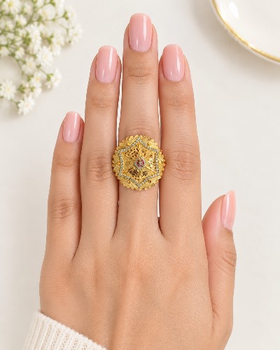 Gold Plated Ring — Ring, RW2557