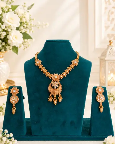 Gold Plated Necklace — Necklace, RW2770