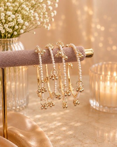 Pearl Kashmiri Bangle — Bangles, RW1233