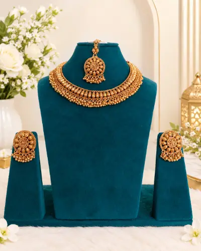 Gold Plated Necklace — Necklace, RW2768