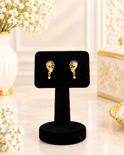 Gold Plated Stud Earring — Earring, RW2786