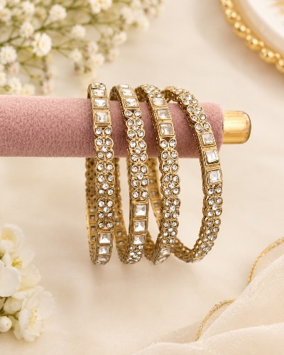 Kundan Bangles — Bangles, RW2413