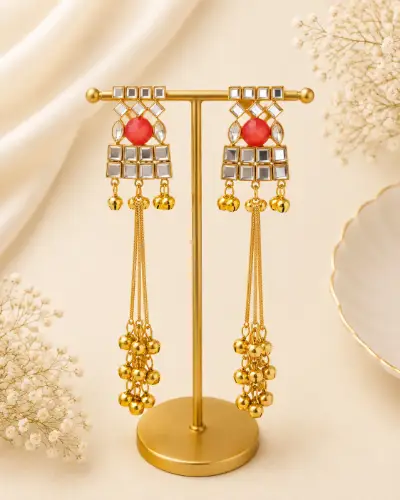 Kashmiri Earrings — Earring, RW1322