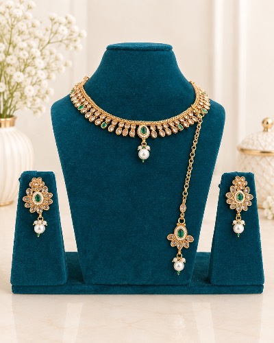 Gold Plated Necklace — Necklace, RW2374