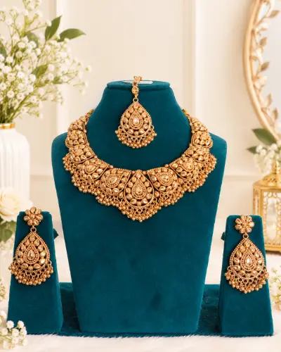 Gold Plated Necklace — Necklace, RW2764