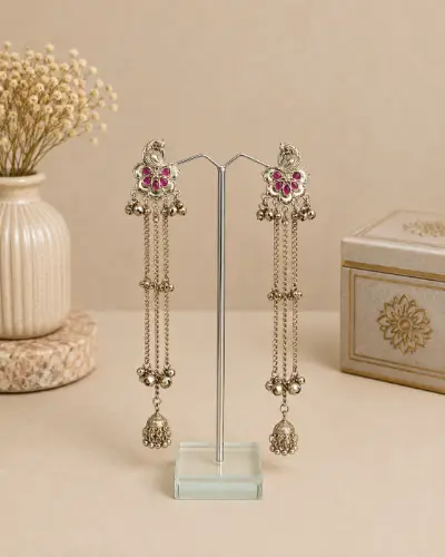 Kashmiri Earrings — Earring, RW1295