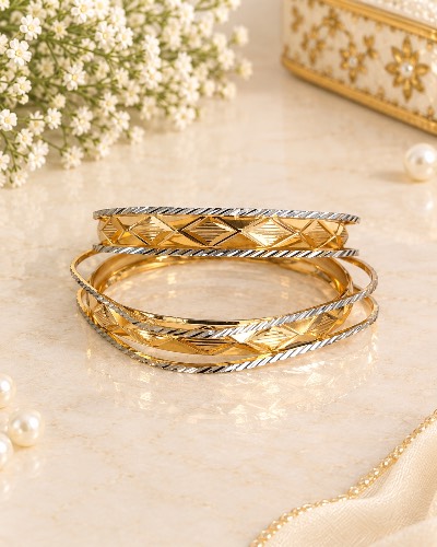 Gold Plated Bangles — Bangles, RW2424