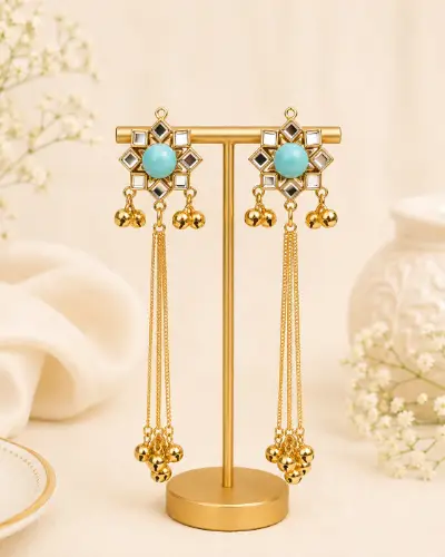 Kashmiri Earrings — Earring, RW1323