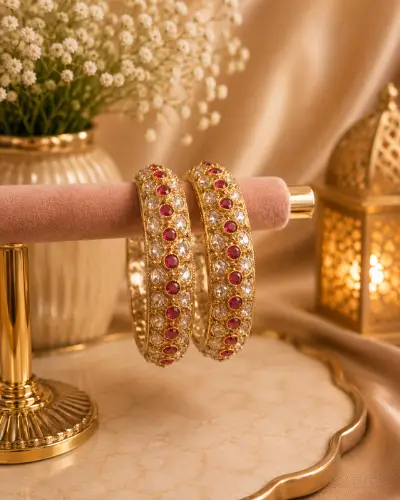 Kundan Bangle — Bangles, RW1181