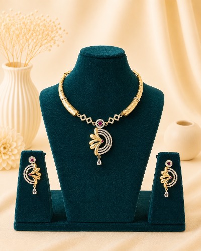 Gold Plated Necklace — Necklace, RW2034