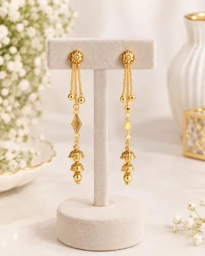 Gold Plated Earring — Earring, RW3006